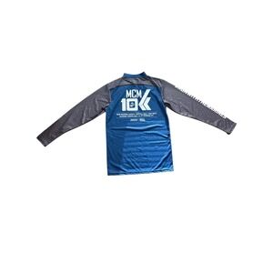 MCM 10K Run Marine Corps Semper Fi Long Sleeve Quarter Zip Running Top Unisex XS